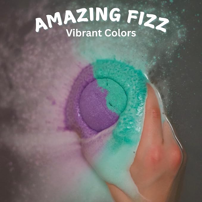 EvolutionUSA Black Epic Superhero Bath Bombs - Image 3