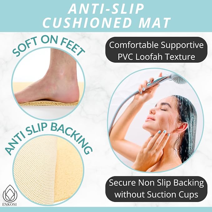 Non Slip Bathtub Mat Shower Mat - Image 2