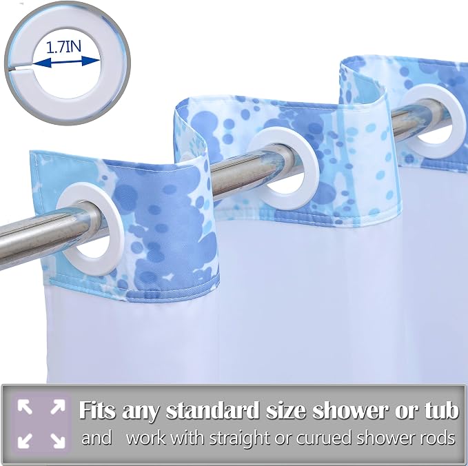 Conbo Mio No Hook Shower Curtain - Image 5