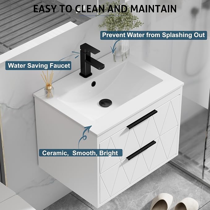 eclife 24" Bathroom Vanities Cabinet - Image 6