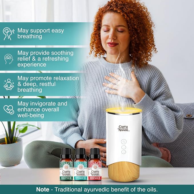 GuruNanda Breathe Essential Oil Set - Image 5
