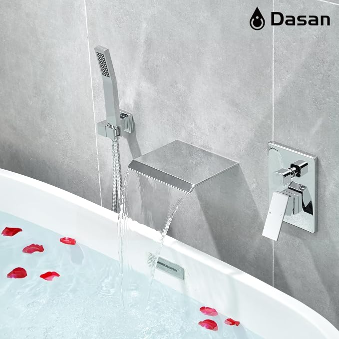 Upgraded Wall Mount Tub Filler Faucet - Image 4