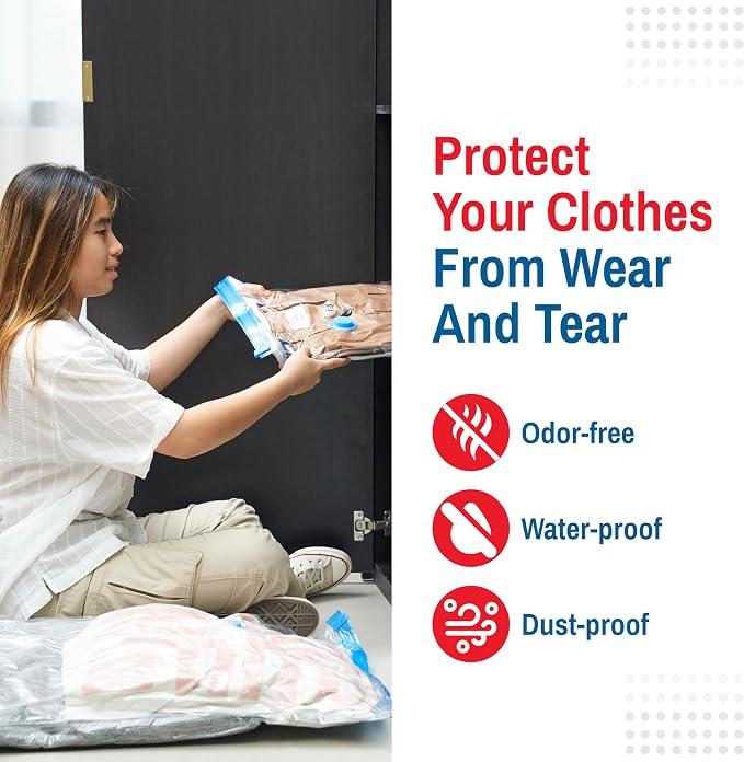 10 Pack Variety Vacuum Storage Bags - Image 2