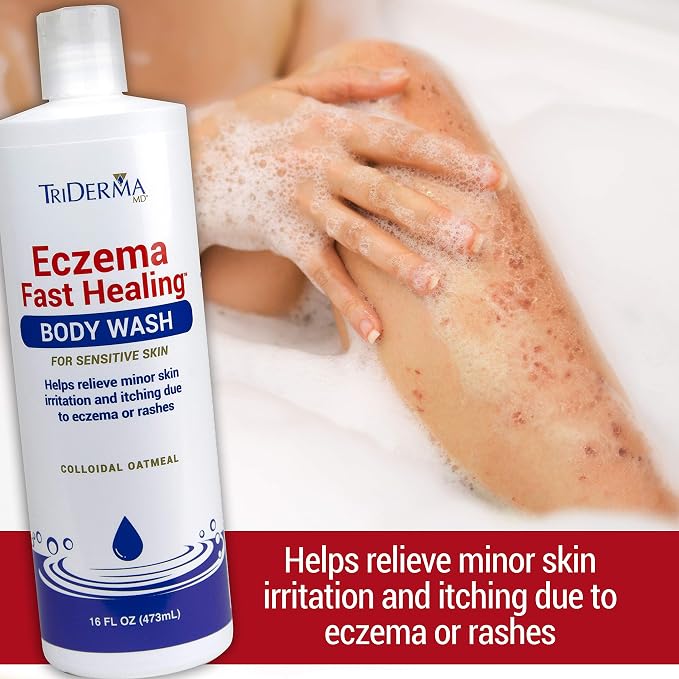 TriDerma Eczema Fast Healing Body Wash - Image 2