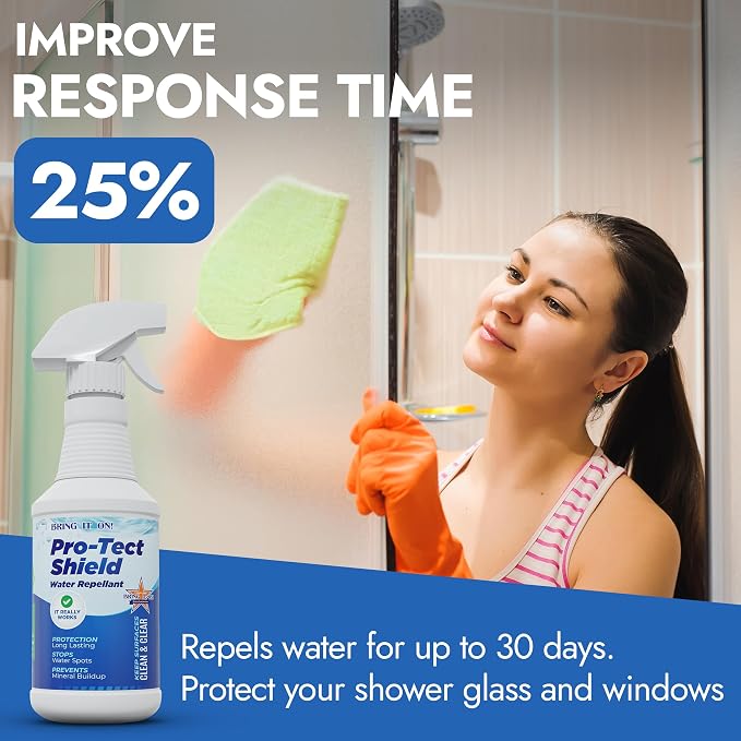 Bring It On Protect Shield Shower Door Water Repellent | Eliminate Hard Water - Image 4