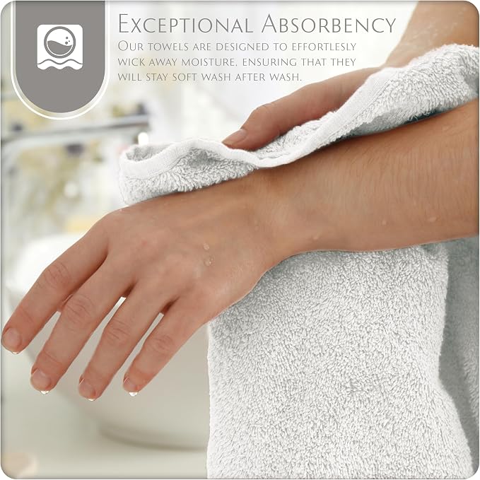 MAURA Basics Hand Towels for Bathroom - Image 6