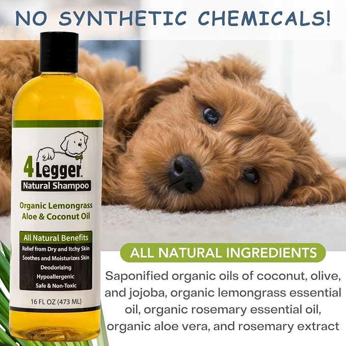 4-Legger Certified Organic Dog Shampoo - Image 4