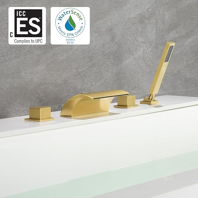 sumerain Waterfall Roman Tub Faucet - Image 2