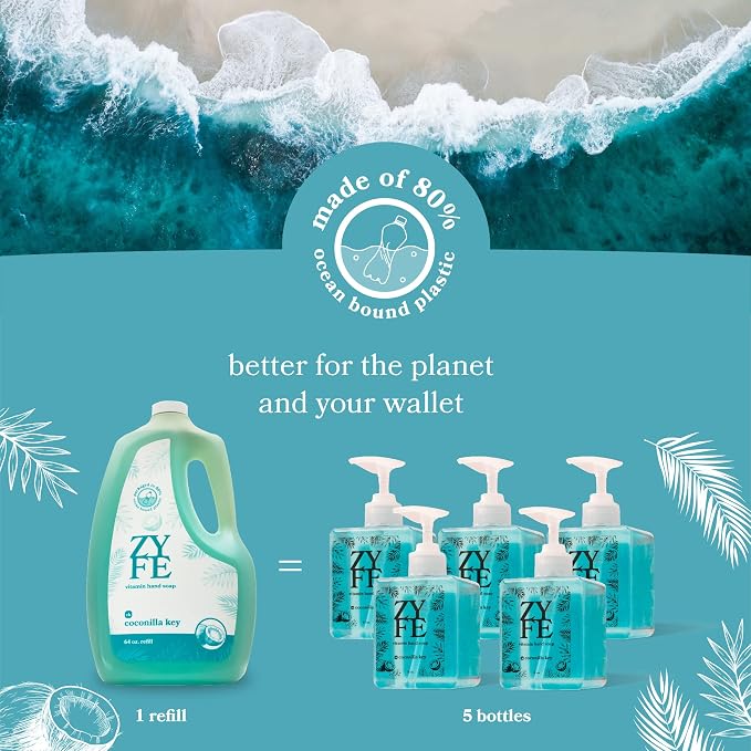 Foaming Hand Soap Refills – 64oz Foam Soap Refill Bottle, Natural Moisturizing - Image 4