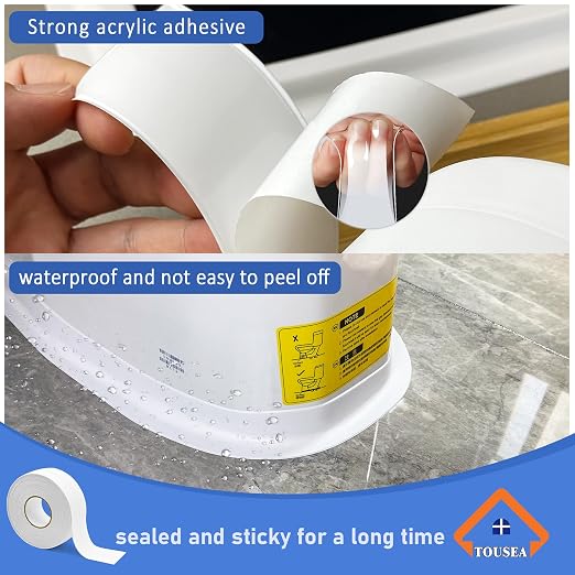 Waterproof Self Adhesive Caulk Tape 1.5" x10.5Ft - Image 6