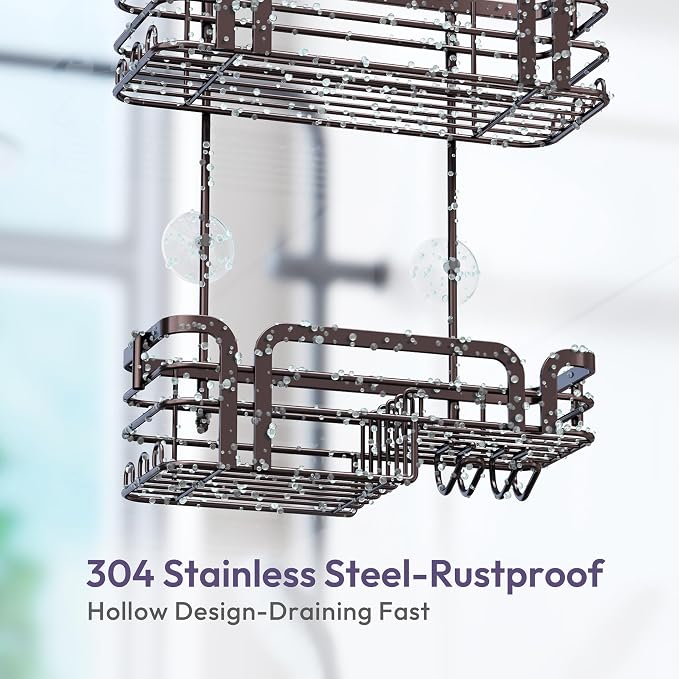 SWTYMIKI Shower Caddy Hanging Organizer - Image 7