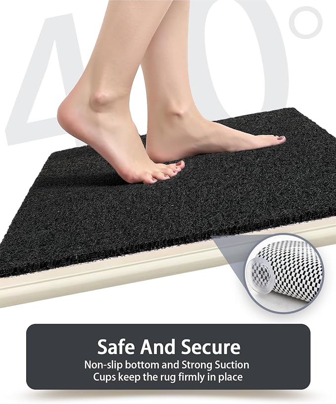 Mecko Non Slip Shower Mats, 16x40 Inch, Anti-Slip Bathtub Mats - Image 5