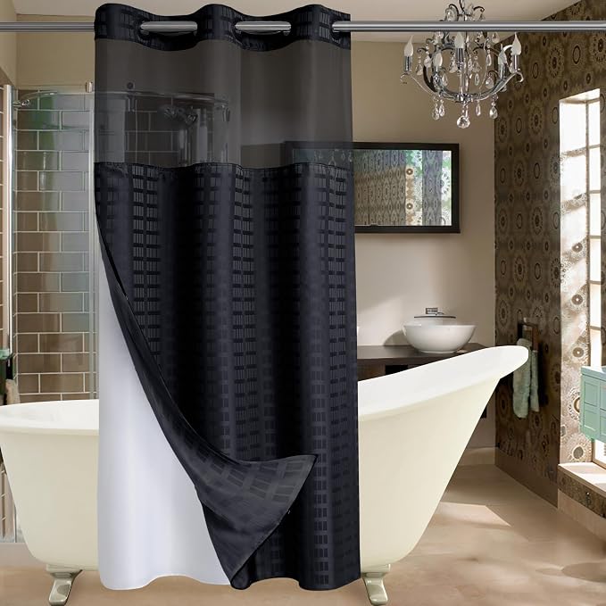 Conbo Mio Stall No Hook Shower Curtain by ConboMio