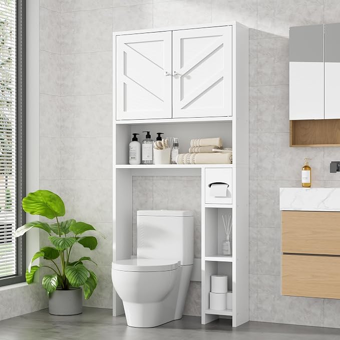 Meilocar Over Toilet Storage Cabinet by Meilocar