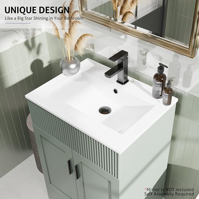 eclife 24" Bathroom Vanities Sink Combo - Image 5