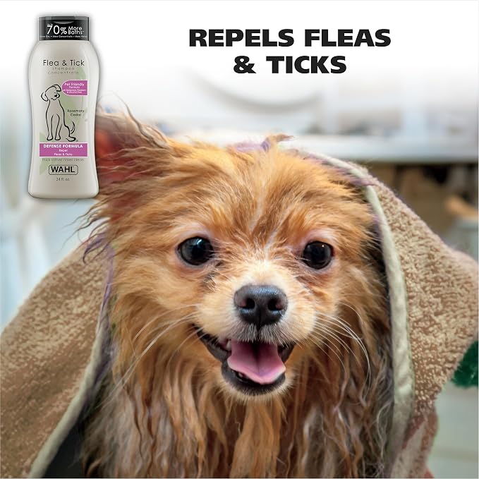 Wahl USA Flea & Tick Repelling Dog Shampoo – Defense Formula - Image 3