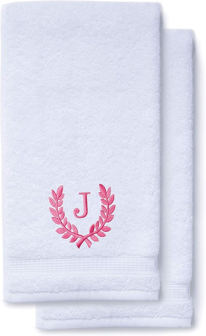 Decorative and Monogrammed Hand Towels by Turquaz