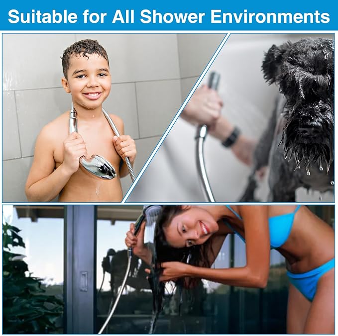 Dreyoo 1 Pack 79 Inch Shower Hose - Image 7