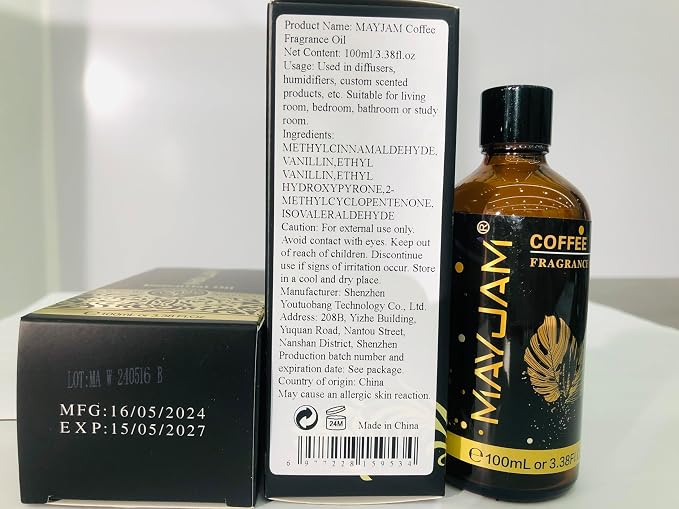 MAYJAM 100ML/3.38FL.OZ Coffee Fragrance Oils - Image 9