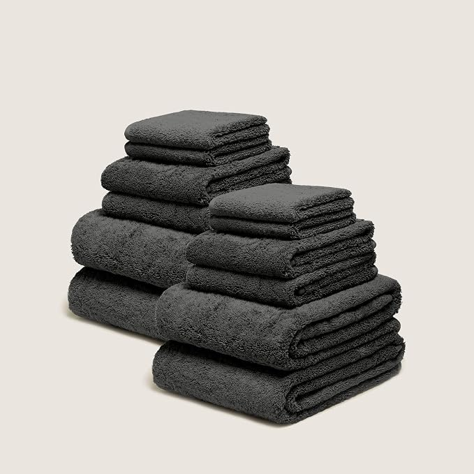 Italic Ultraplush 12-Piece Family Towel Set – Luxury Bath Towels, Hand Towels & - Image 3