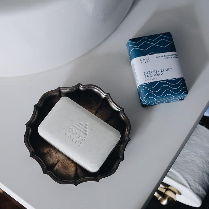 Oars + Alps Eucalyptus Superfoliant Exfoliating Bar Soap - Image 6