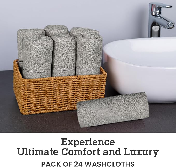 Casa Lino Face Towels & Body Wash Cloths - Image 2