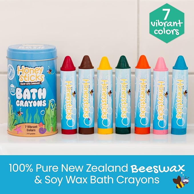 Honeysticks Super Jumbo Bath Crayons Non Toxic - Image 4