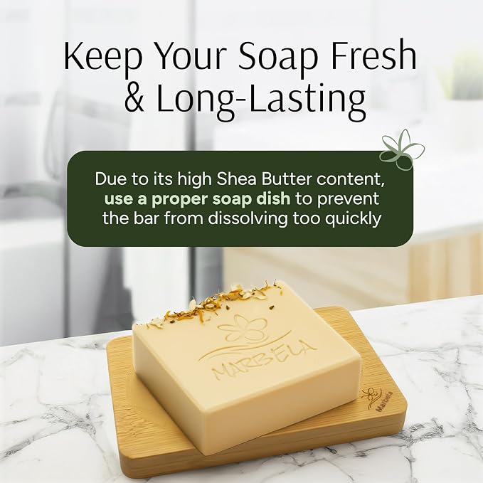 Marbela Cosmetics Wild Jasmine Handmade Soap Bar - Image 7