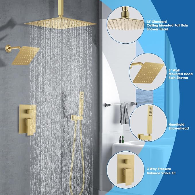 Shower System Dual Shower Heads - Image 3