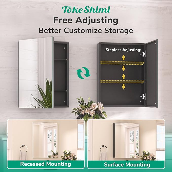 TokeShimi 48x24 Bathroom Medicine Cabinet - Image 6
