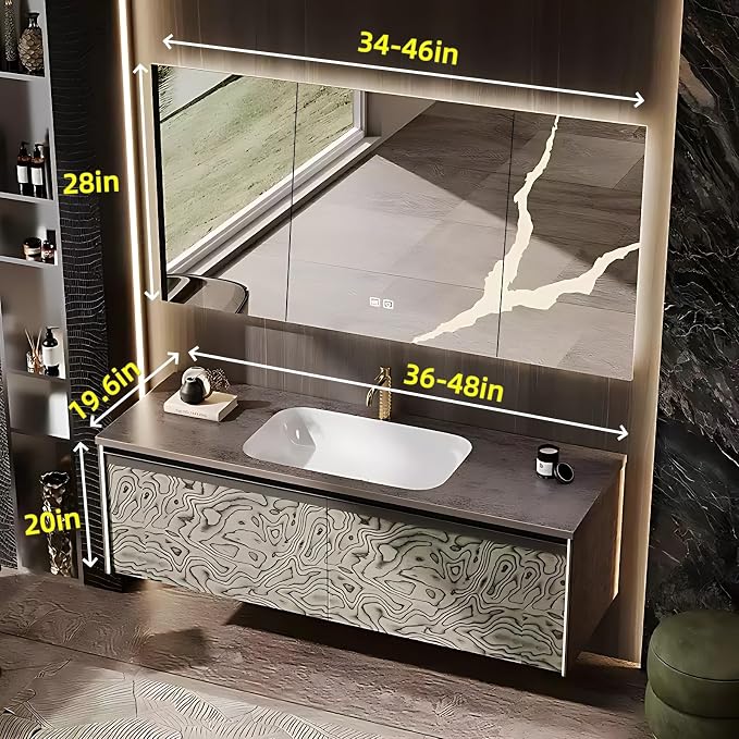 36in Modern Bathroom Vanity Collection - Image 2