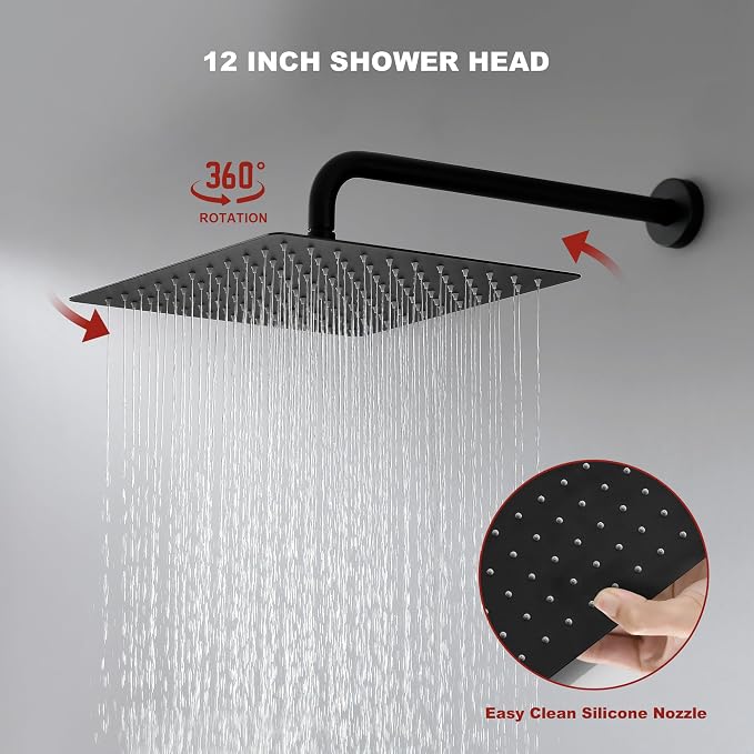 Shower Faucet Set Wall Mounted Shower head - Image 4