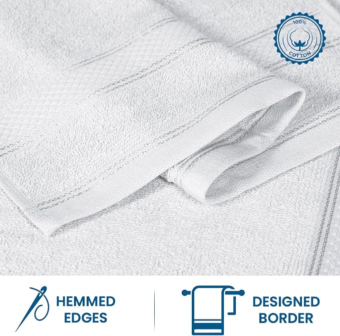 Casa Lino 100% Cotton Hand Towels - Image 5