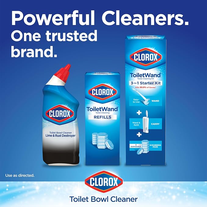 Clorox Toilet Bowl Cleaner Lime & Rust Destroyer, Automatic Toilet Bowl Cleaner - Image 7