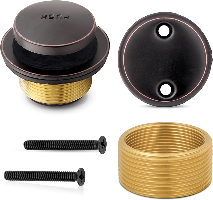 Tip-Toe Bathtub Drain Trim Kit by TheDoorBull