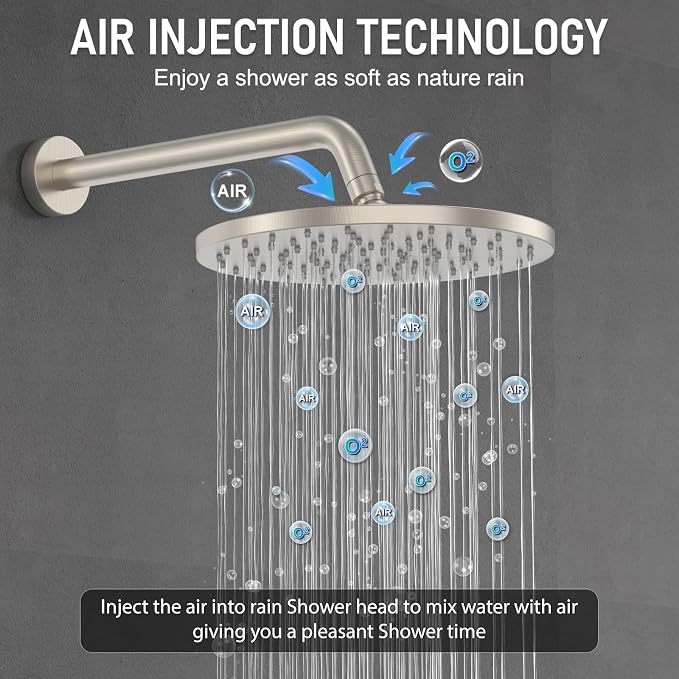 Iriber Thermostatic Shower System Wall Mount - Image 4