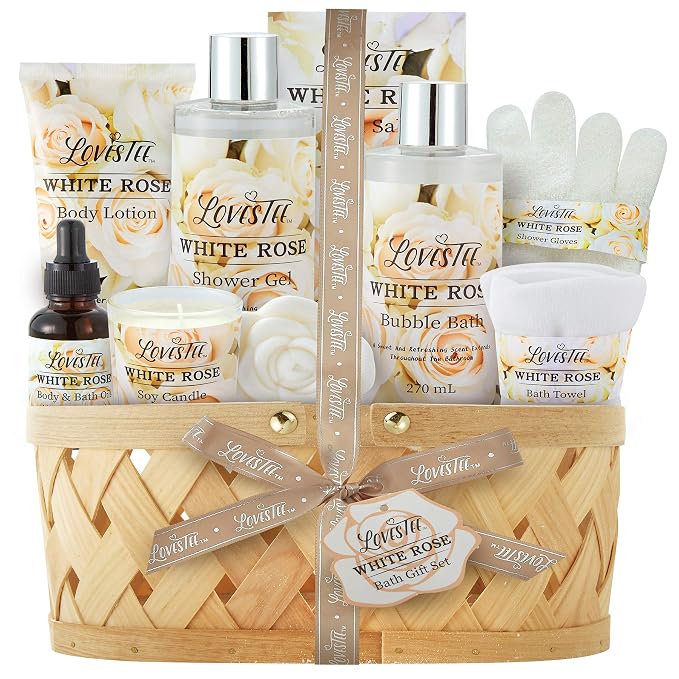 Christmas Gifts Bath & Body Spa Gift Basket by Lovestee