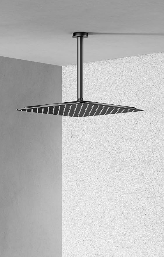 VBFF-Shower Head, rain shower head, 12 inch- Square Shower Head, 1.8 GPM Flow - Image 2