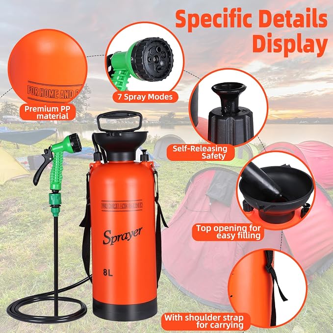 Finderomend Portable Shower for Camping - Image 3