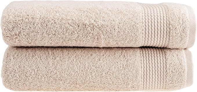 HALLEY Turkish Cotton Towels Bath Towels Super Soft Highly Absorbent 100% by HALLEY-TurkishCottonTowels