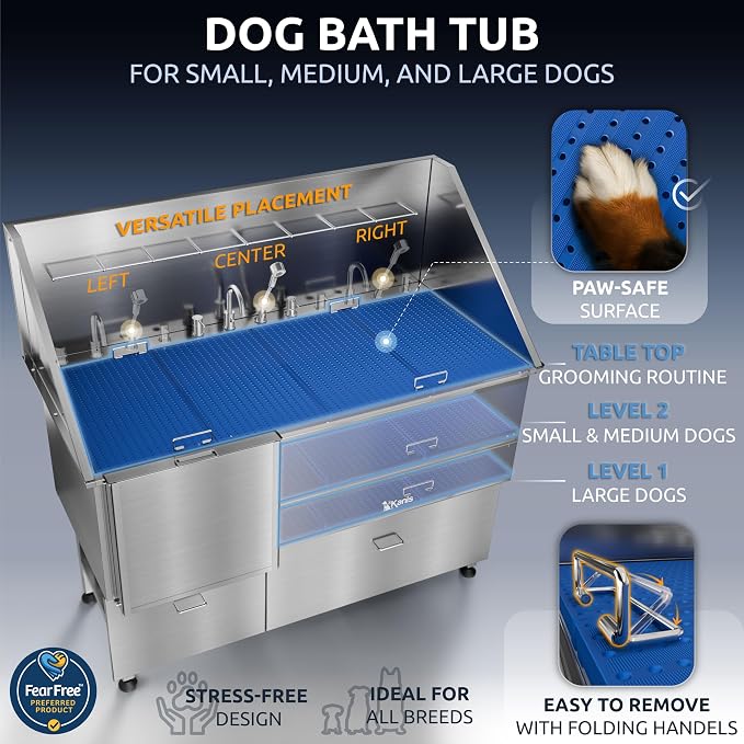 KANIS Professional Dog Washing Station - Image 6