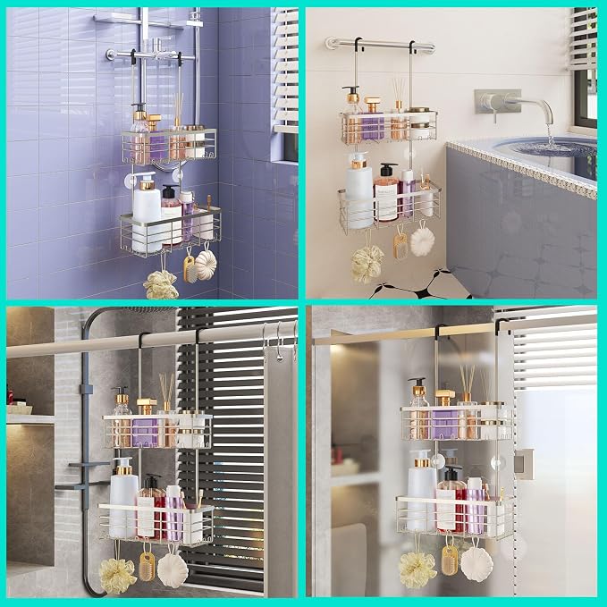 HapiRm Hanging Shower Caddy Organizer - Image 3
