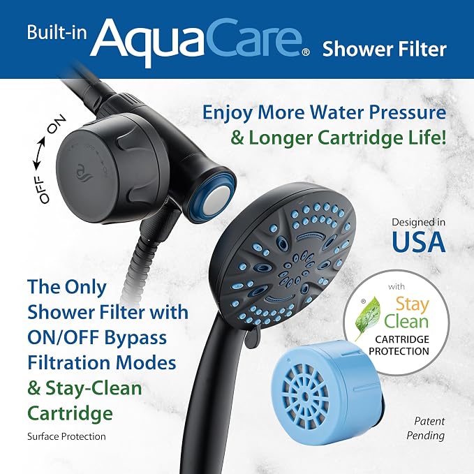 AquaCare Magneton 8-setting Magnetic Docking Hand Shower - Image 6