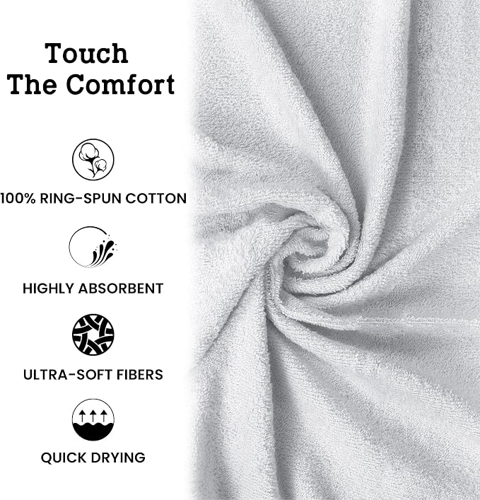 Casa Lino Face Towels & Body Wash Cloths - Image 5
