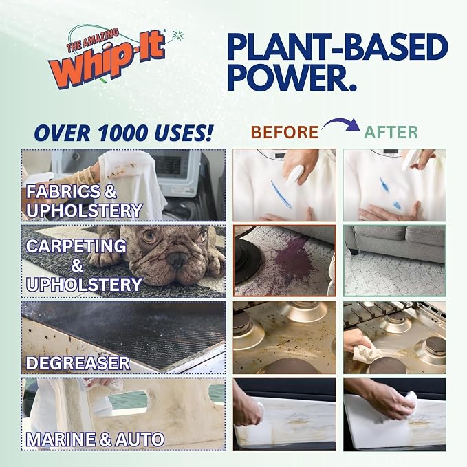 Whip It Cleaner Concentrate, Plant Based Enzyme Cleaner, Cleaning Food - Image 3