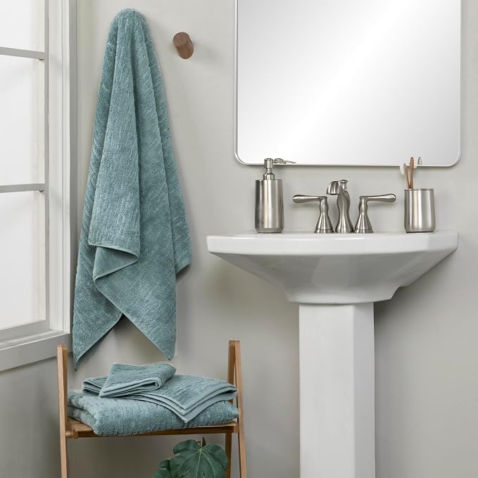 SKL Home CloudSoft Cotton Luxury 6 Pc Towel Set - Image 4