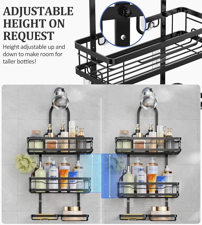 OMAIRA Shower Caddy Hanging - Image 3