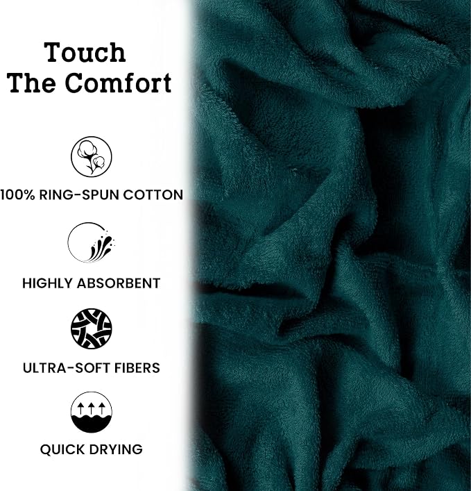 Casa Lino Bath Towel Set of 8 - Image 5