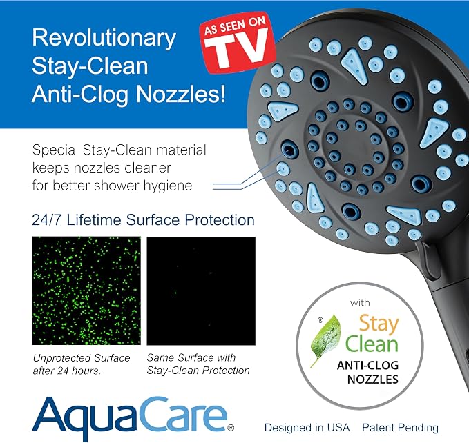 AquaCare High Pressure 10 Spray Mode Filtered Showerhead - Image 8