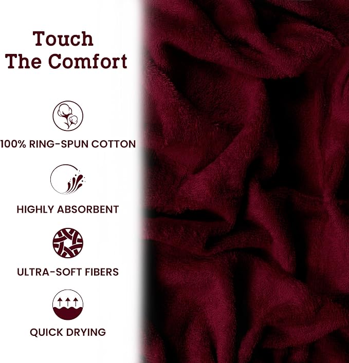 Casa Lino 100% Cotton Hand Towels - Image 5